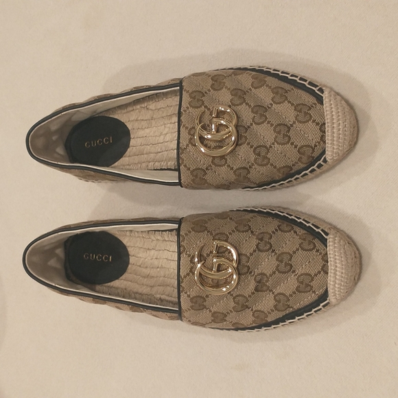 Gucci Pilar GG Canvas Espadrilles - Picture 3 of 10